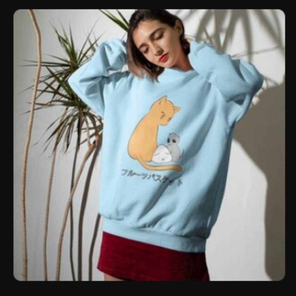 Fruits Basket Anime Sweater Size XL